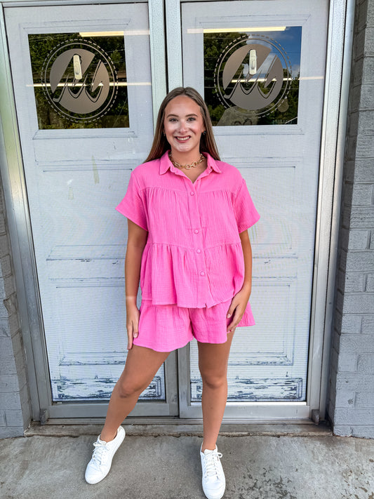 Ember Gauze Shorts