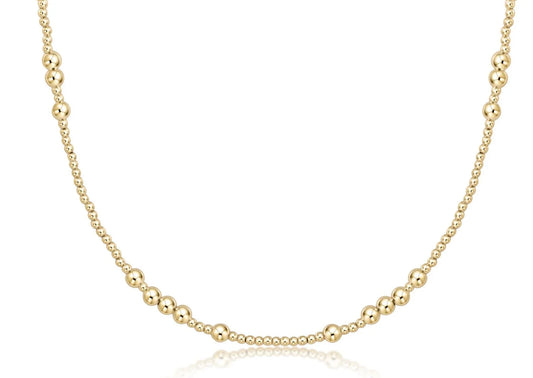 15" Hope Unwritten Choker - Gold
