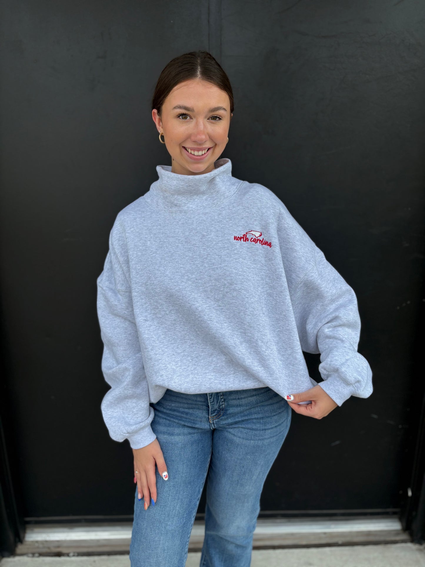 NORTH CAROLINA Everyday Mock Neck