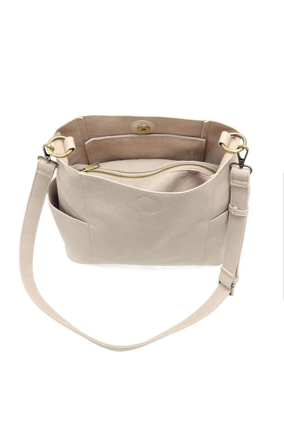 Kayleigh Side Pocket Bucket Bag