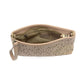 Lazer Cut Eyelet Quinn Convertible Crossbody Clutch