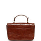 Wilma Faux Croc Mini Flap Top Handle Crossbody