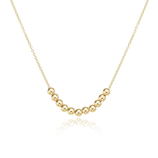 Enewton 16" Necklace Gold- Classic Beaded Bliss-4mm Gold