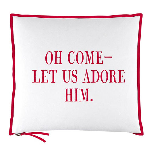 Adore Him Accent Pillow