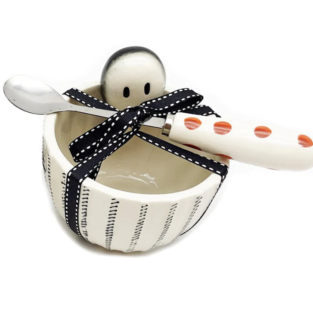 Halloween Bowl and Spoon Set