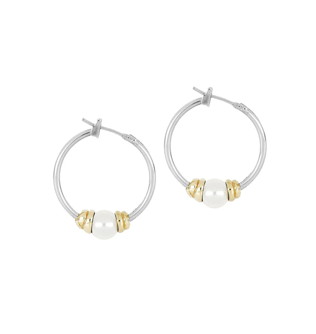 Pérola Collection - Hoop Earrings