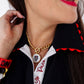 NC State Pearl Pendant Necklace