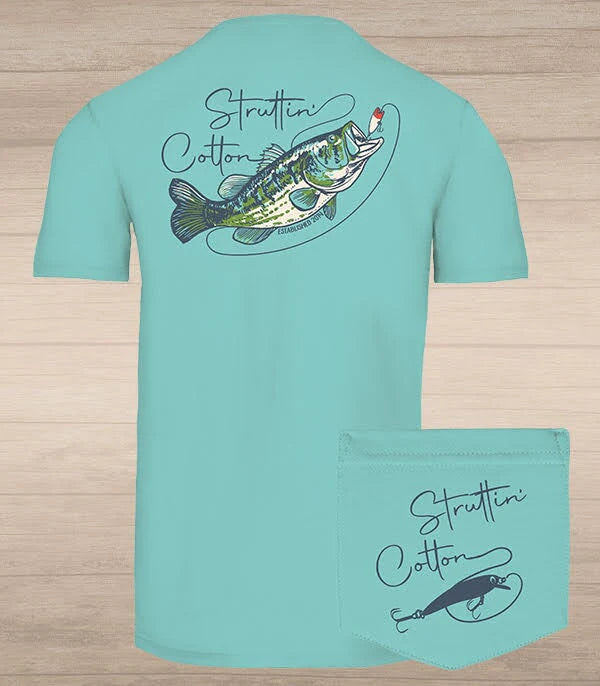 Takin' The Bait Largemouth Short Sleeve T-shirt