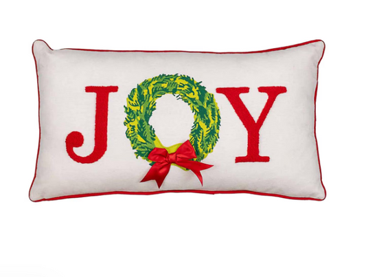 Grand Joy Wreath Pillow