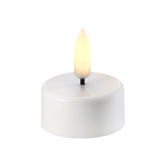 Nordic White Smooth LED Tealight