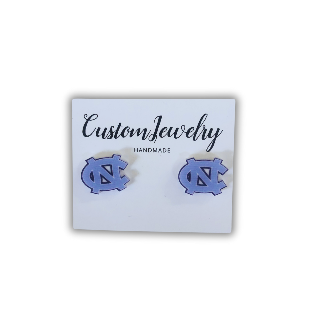 UNC Stud Earrings