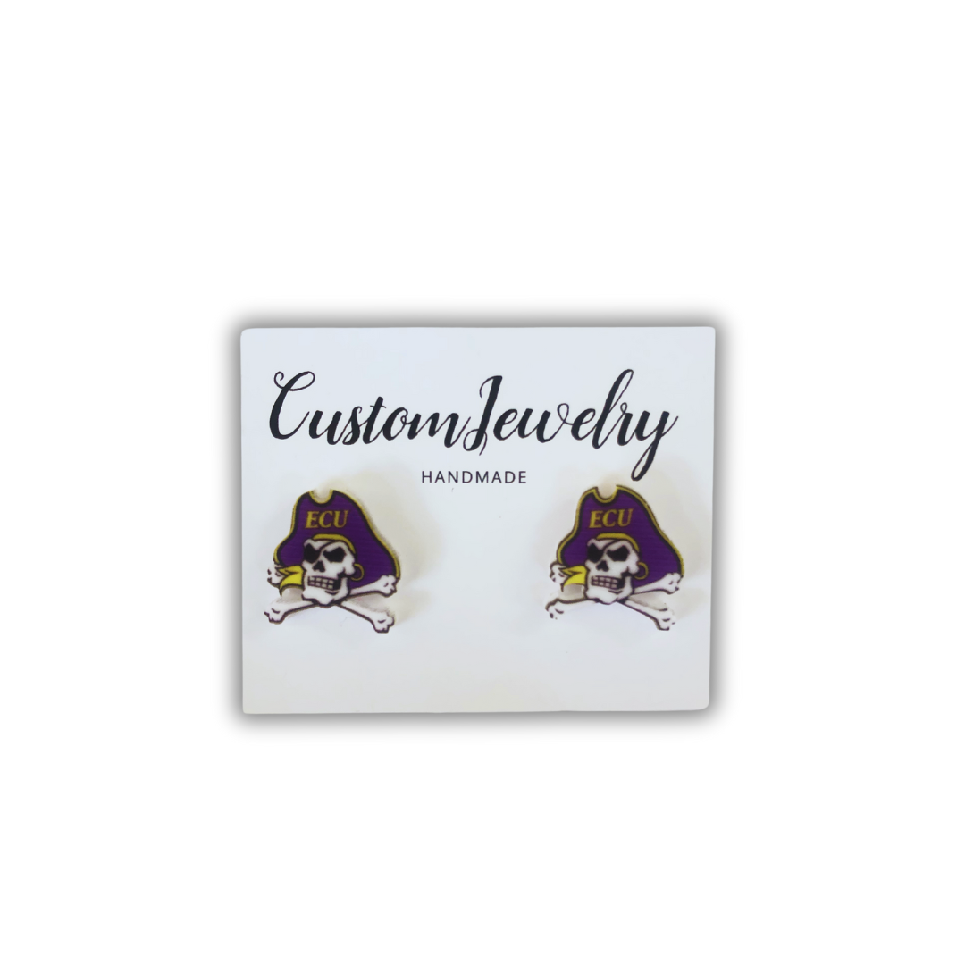 Pirate Stud Earrings