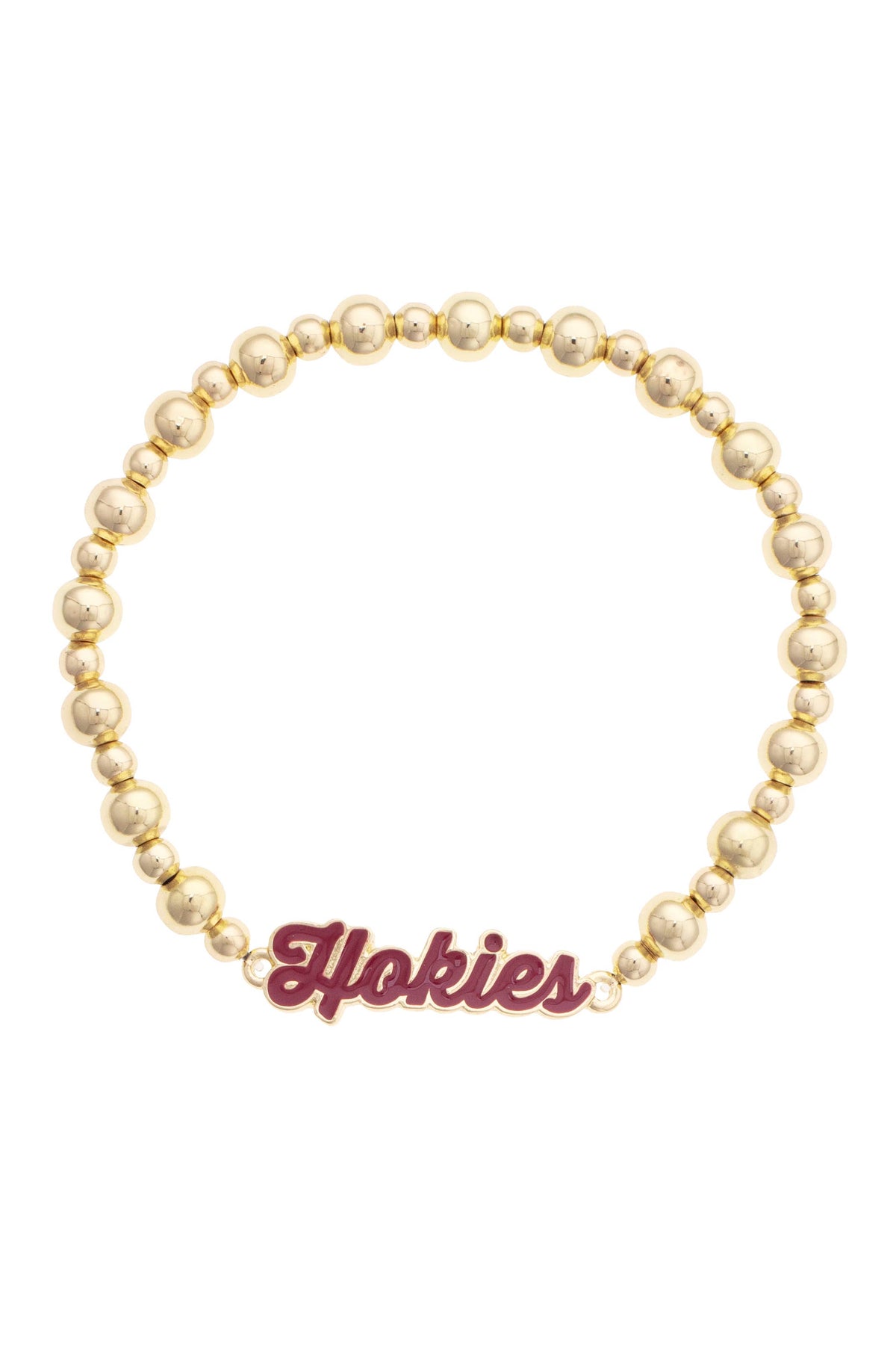 Virginia Tech Hokies Autograph Enamel Stretch Bracelet