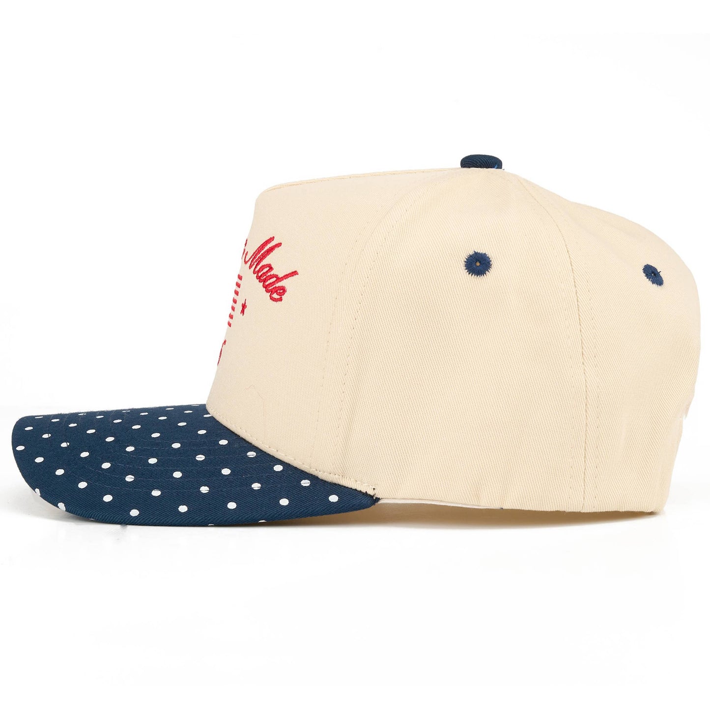 AMERICAN MADE 1776 Letter on Two Tone Trucker Hat