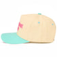 ASK ME ABOUT MY DOG Letter on Two Tone Trucker Hat