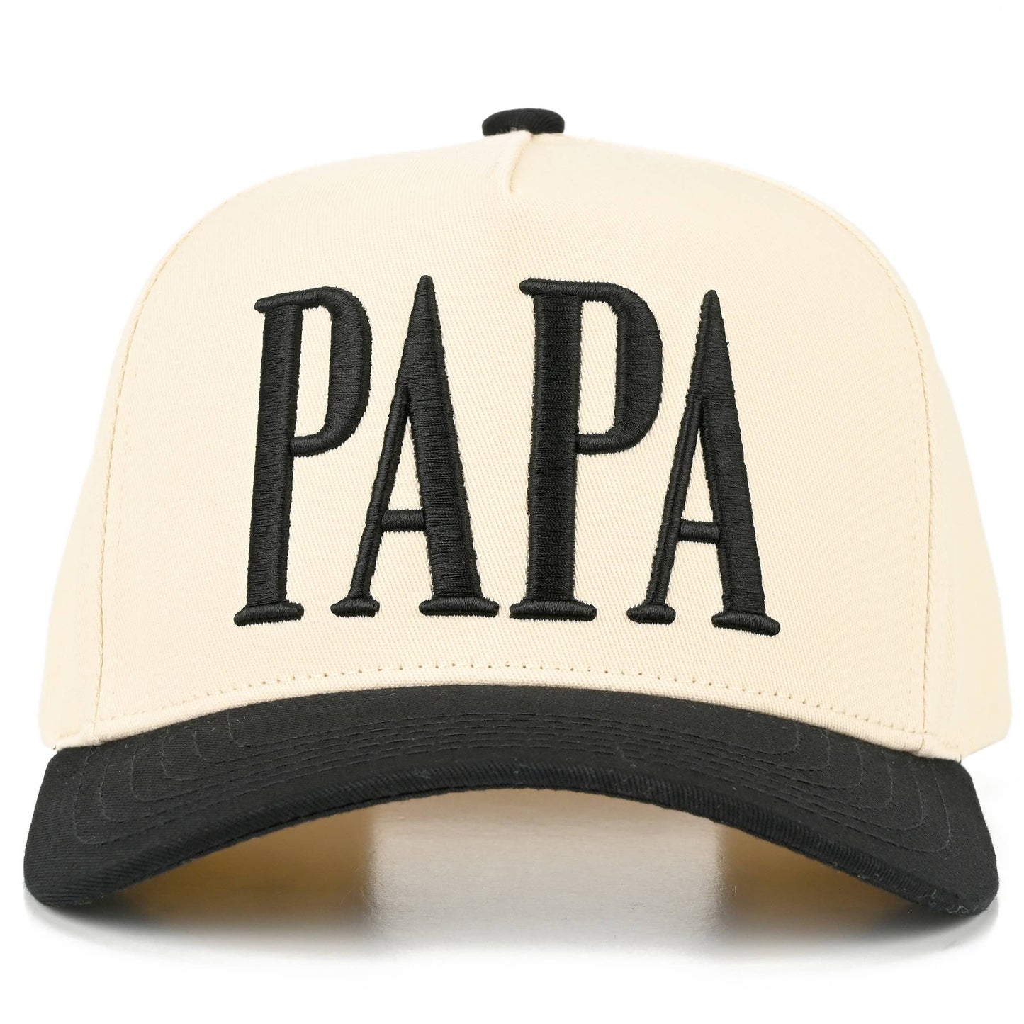 PAPA Letter Embroidered on Two Tone Trucker Hat
