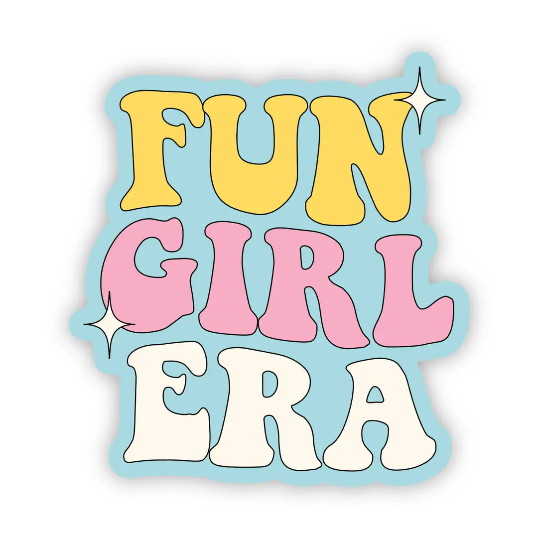 Fun Girl Sticker