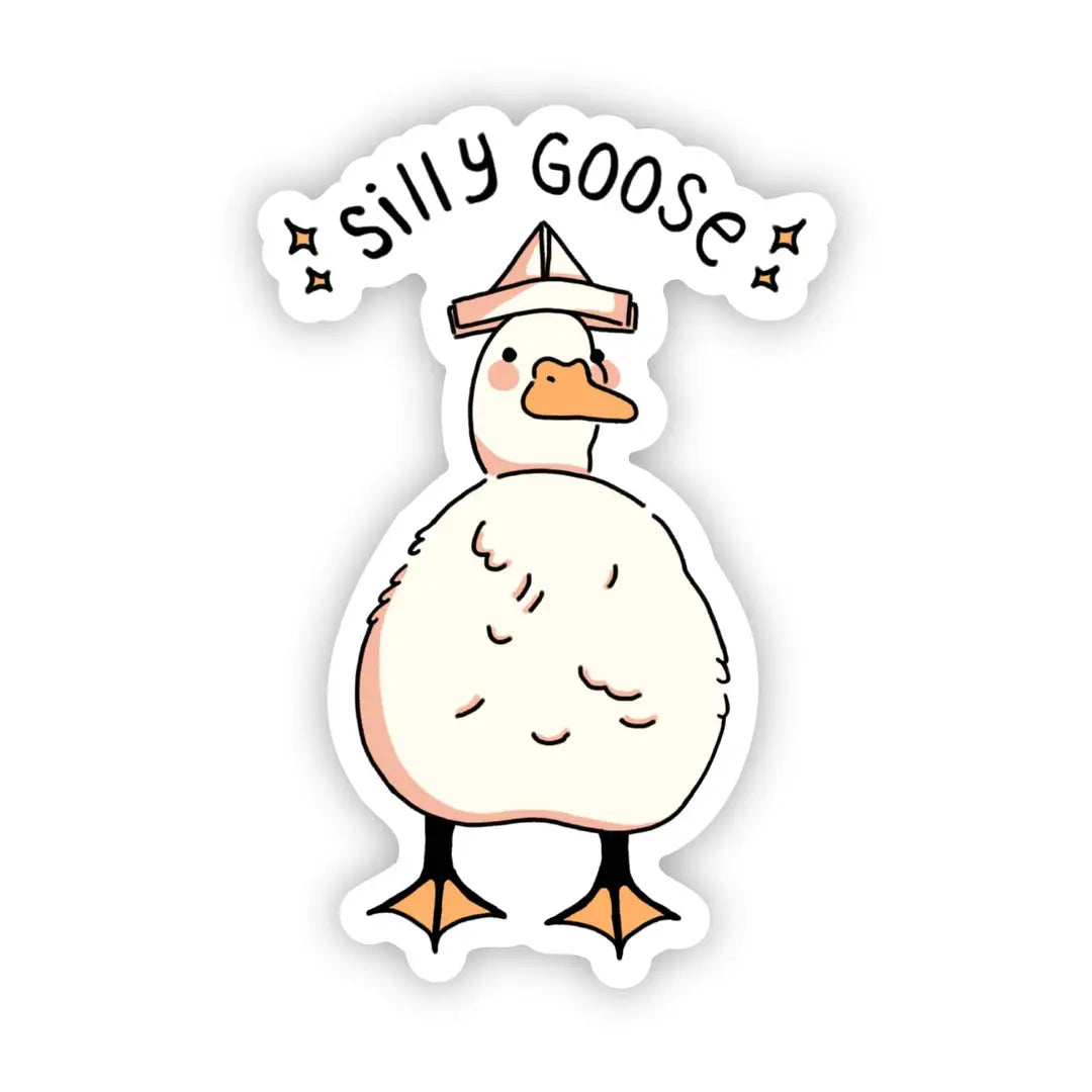 Silly Goose Vinyl Sticker