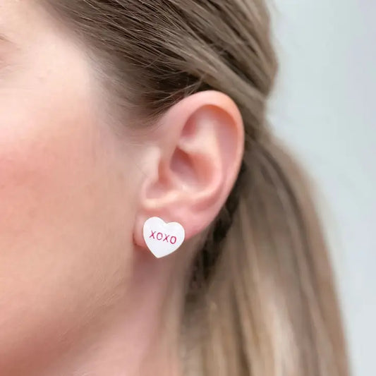 Valentine Signature Stud Earrings