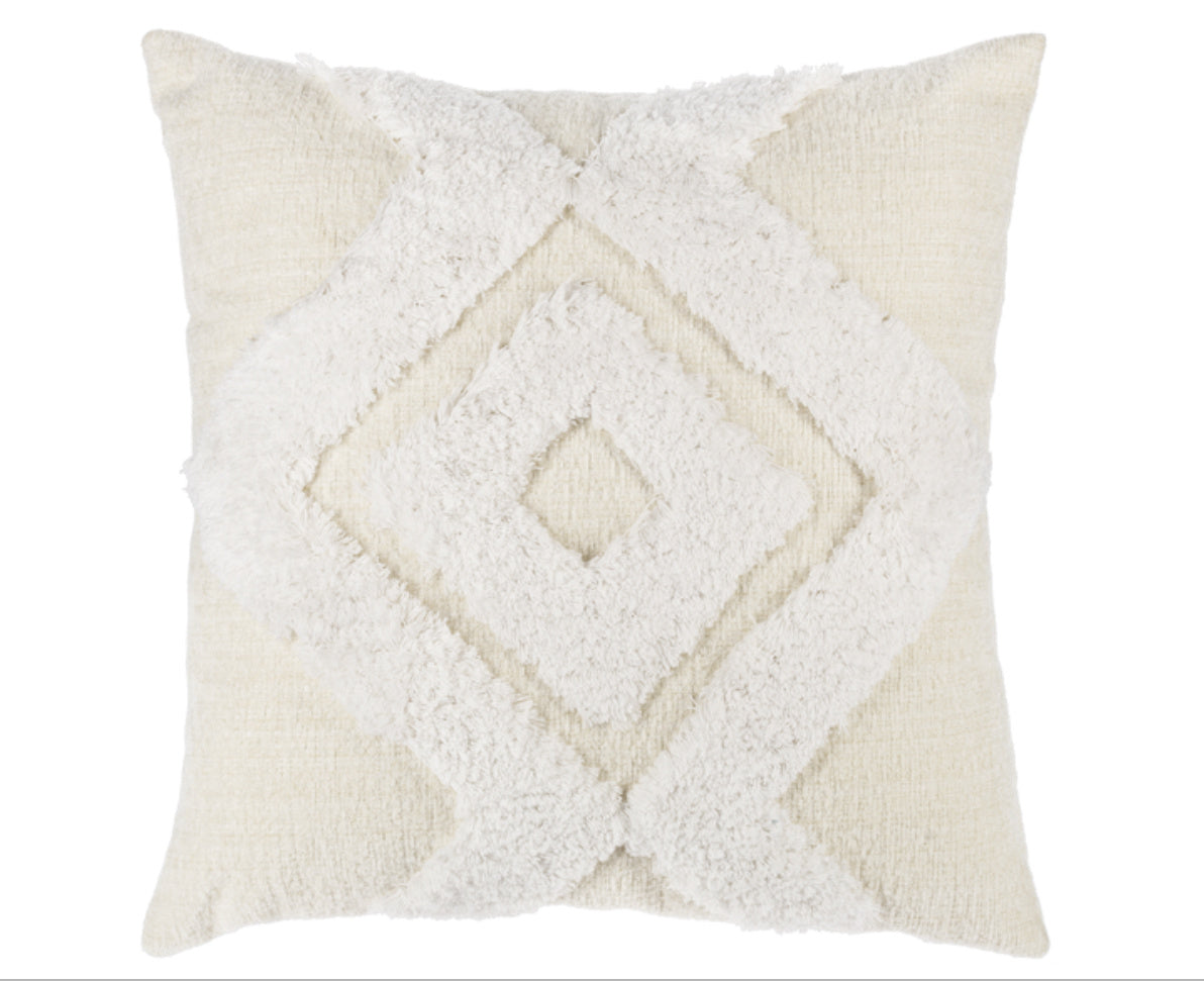 Ivory Diamond Pillow