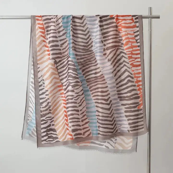 Safari Stripes Lightweight Scarf