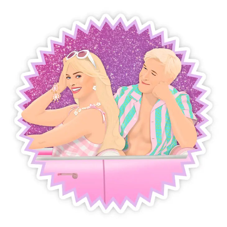 Barbie Inspired Vinyl Stickers