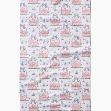 Easter Printed Tea Towel