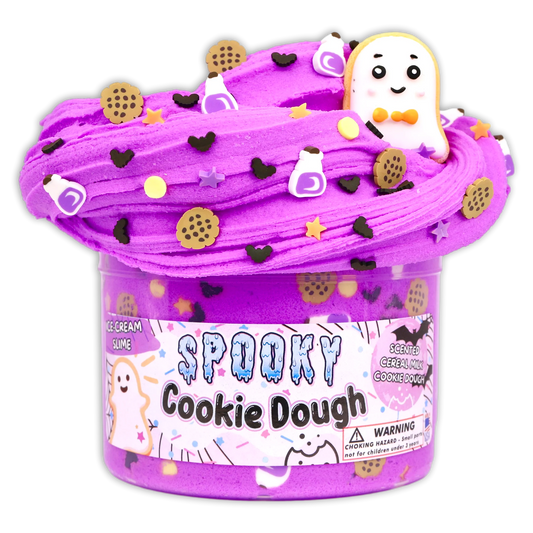 Halloween Spooky Cookie Dough Slime