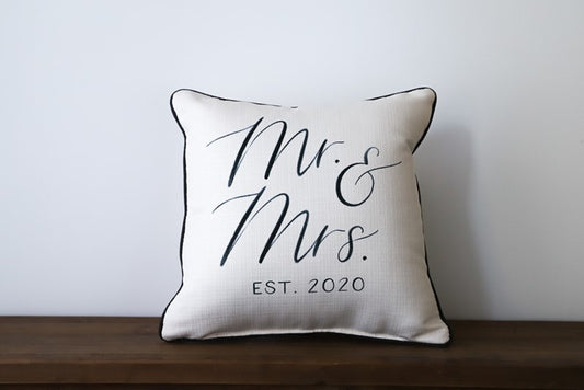Mr. & Mrs. Pillow- Est. 2023/2024