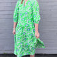 Cameron Daisy Chain Green Dress