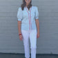Elaine Light Blue Top