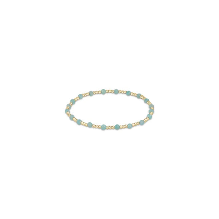 Gold Sincerity Pattern 3mm- Gemstone