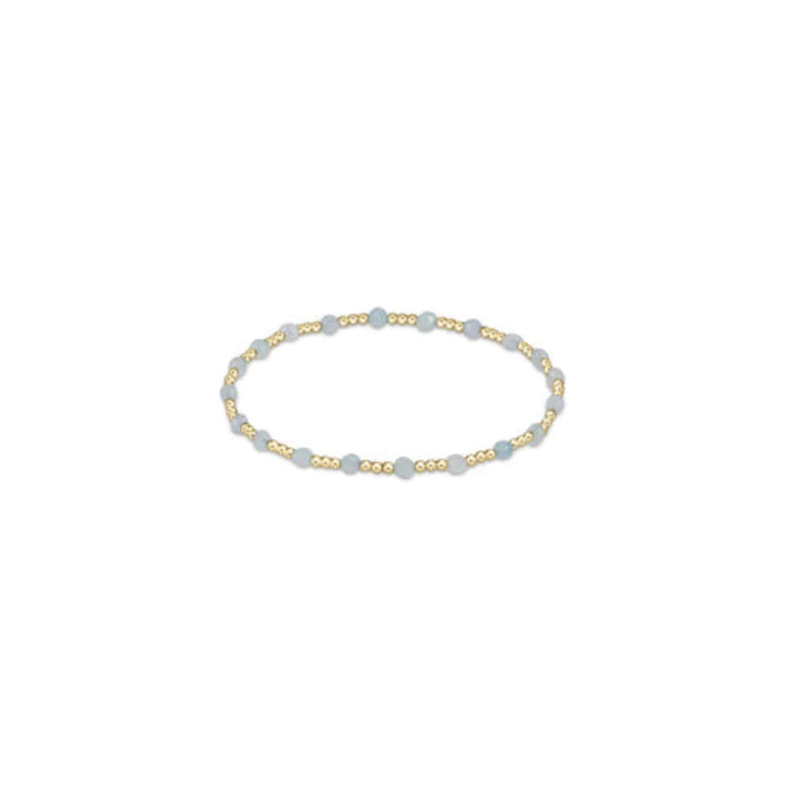 Gold Sincerity Pattern 3mm- Gemstone