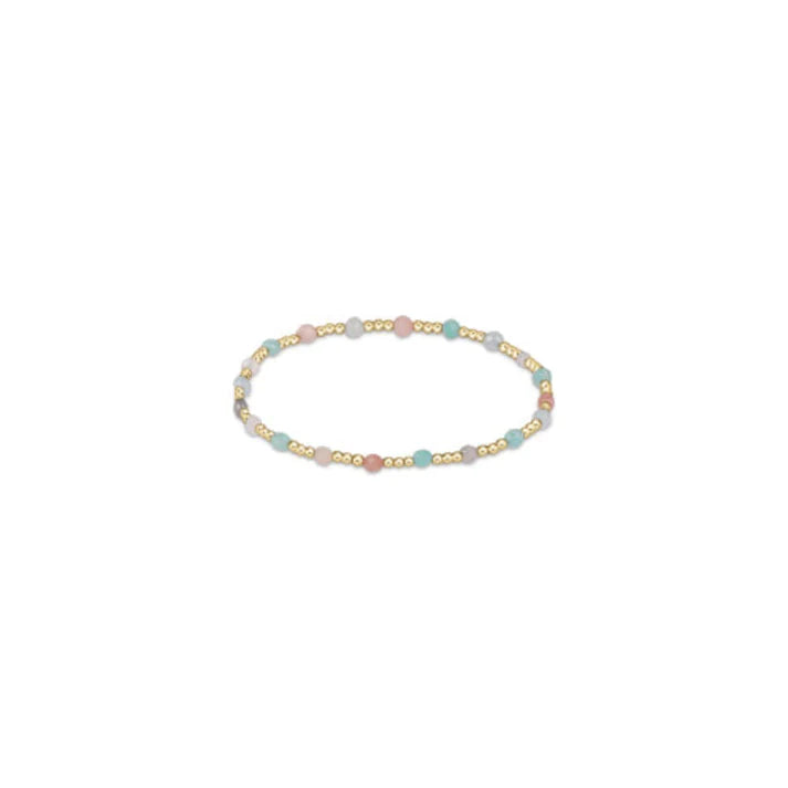 Gold Sincerity Pattern 3mm- Gemstone