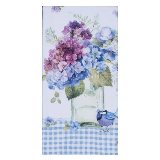 Whispers of Blue Vase Dual Purpose Kitchen Towel