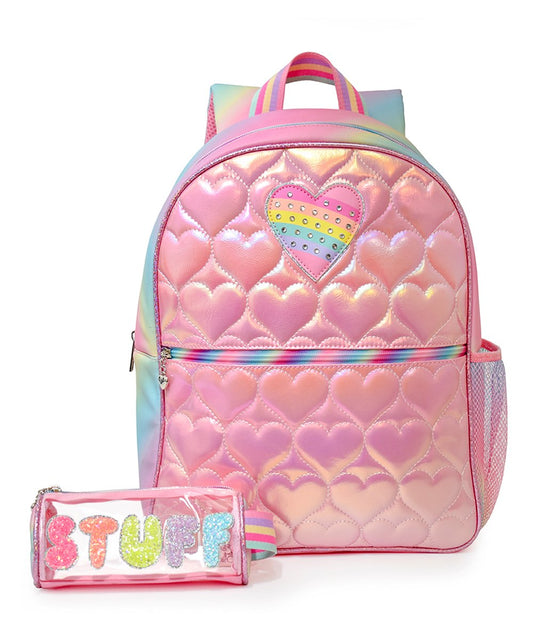 Quilted Heart Backpack