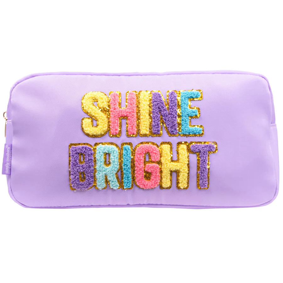 Nylon Sparkle Letter Case