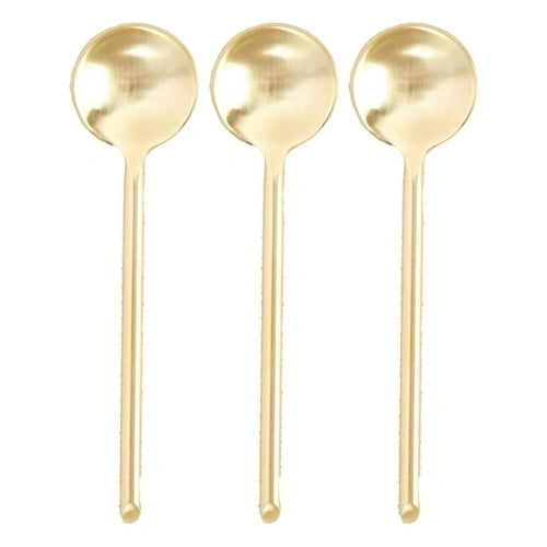 Mini Dip Spoons- Gold