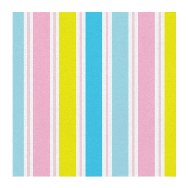 Beverage Napkins - Stripes