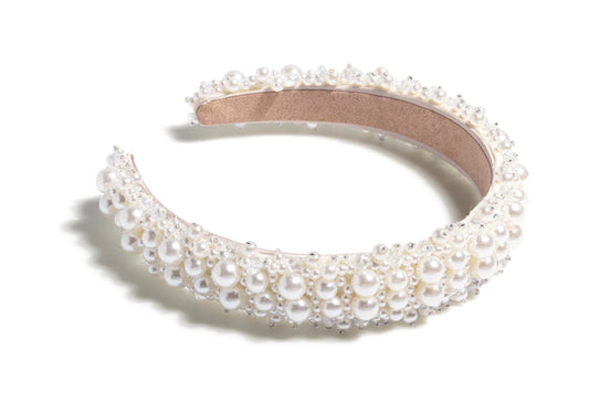 Mixed Pearls Headband