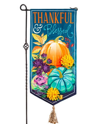 Thankful and Blessed Everlasting Impressions Textile Decor