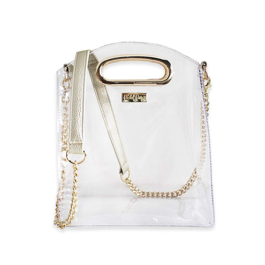 Gold & Clear Copper Crossbody