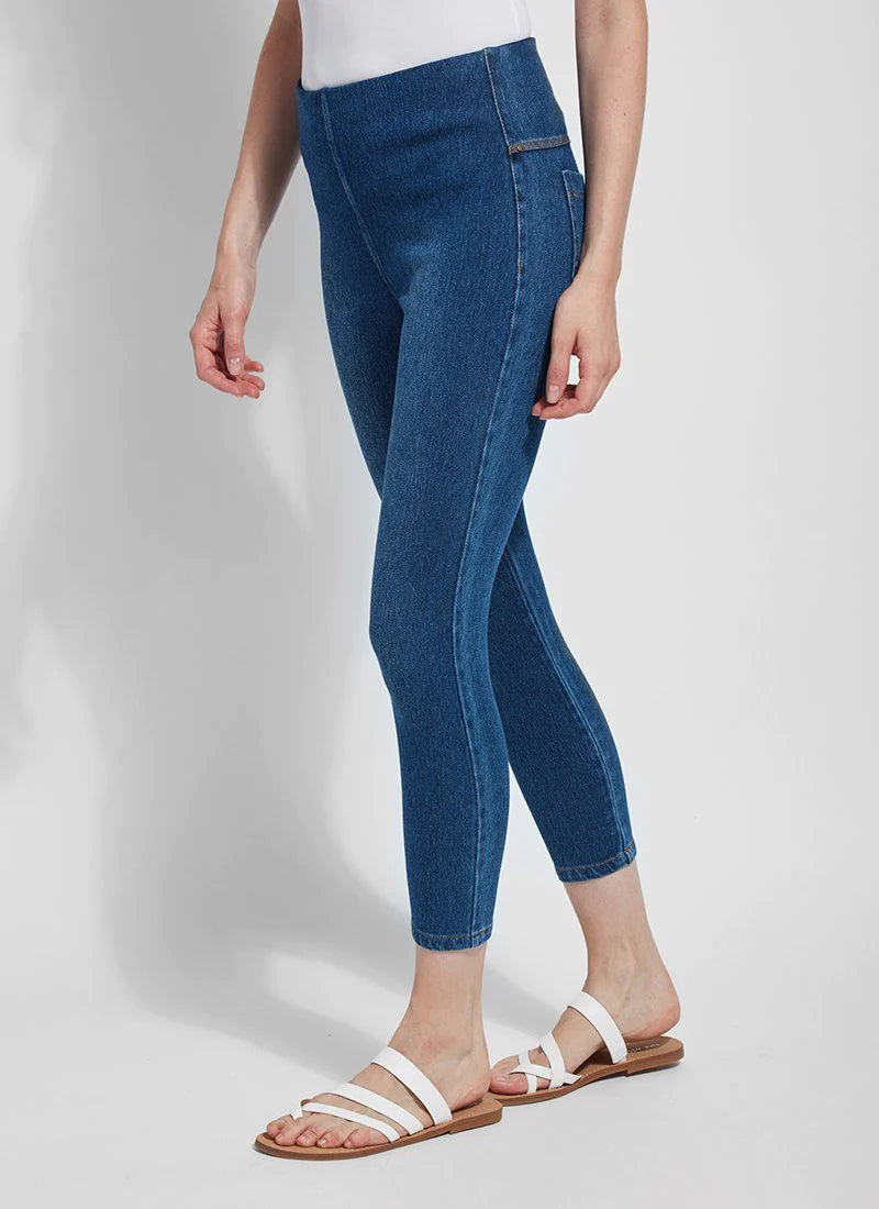 Toothpick Denim Crop Pant