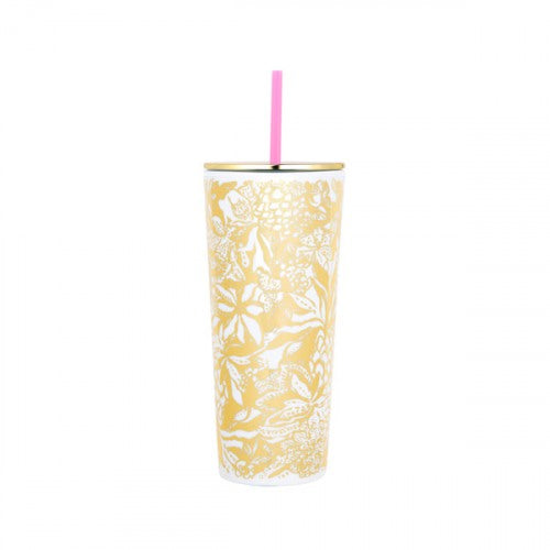 Tumbler With Straw