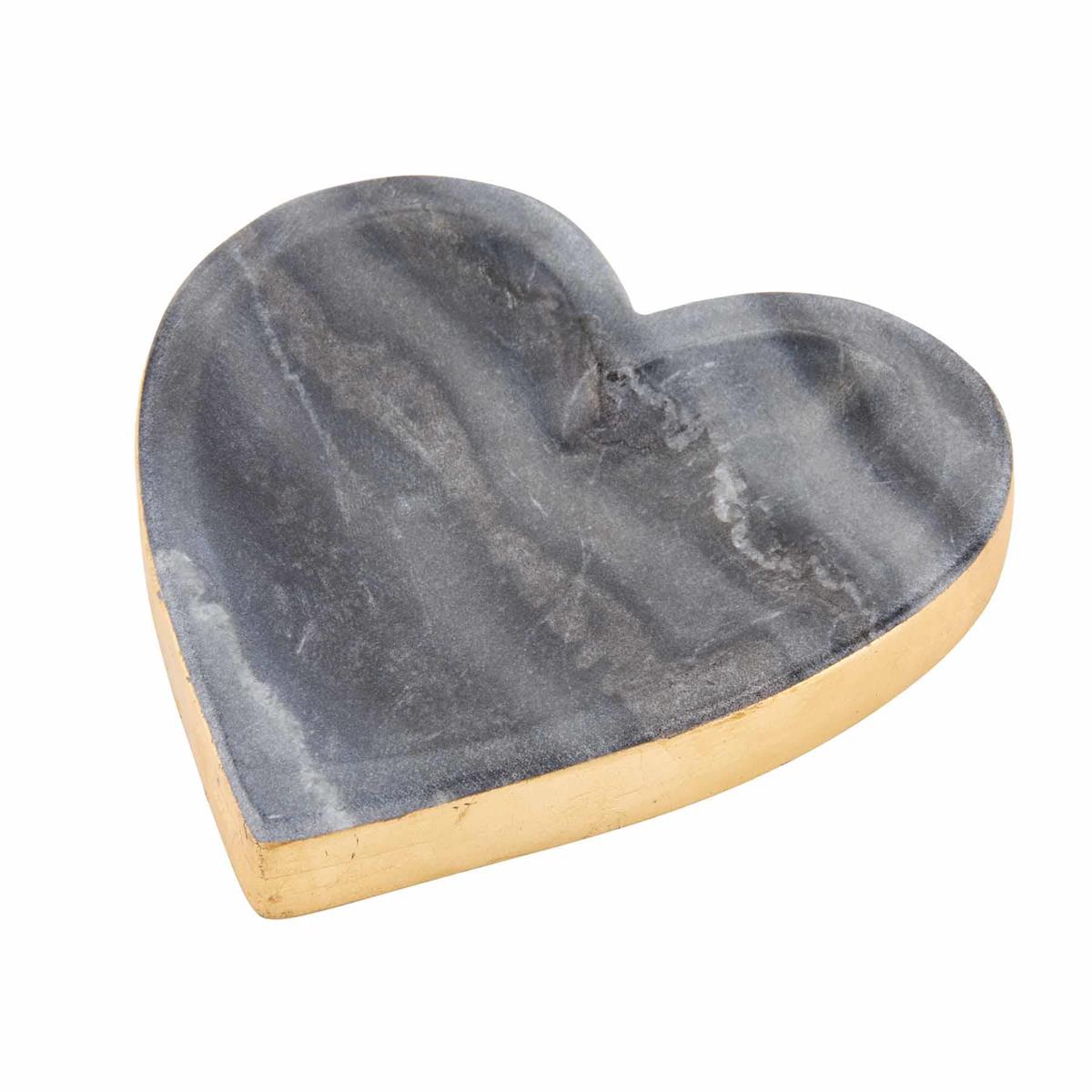 Marble Foil Heart Tray