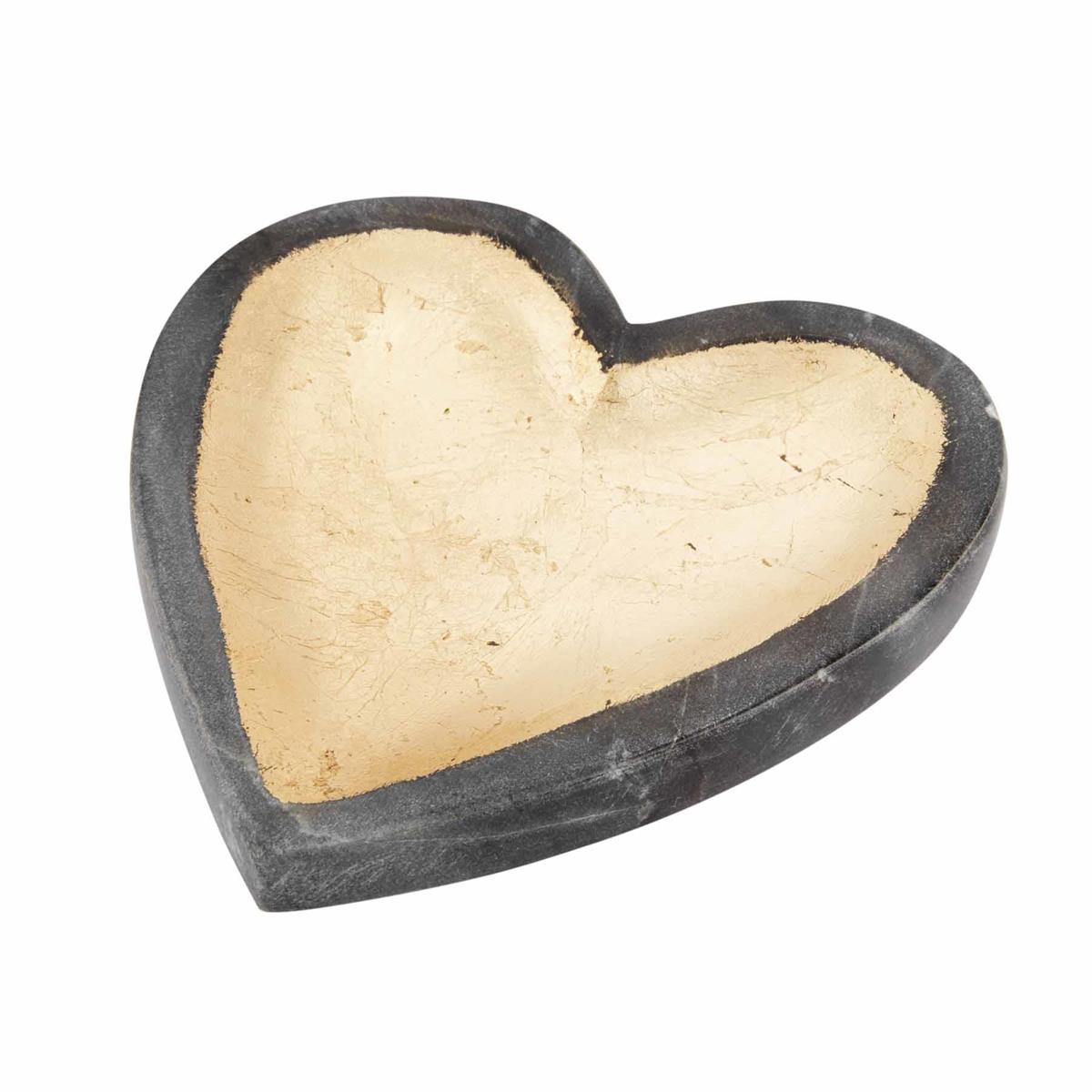 Marble Foil Heart Tray