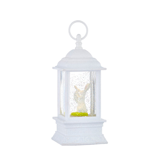 Bunny & Baby Lighted Water Lantern