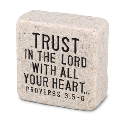 Square Scripture Stone