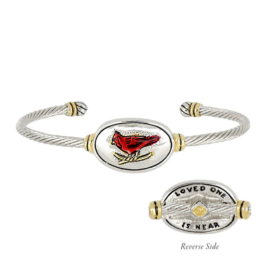 Cardinal Wire  Cuff