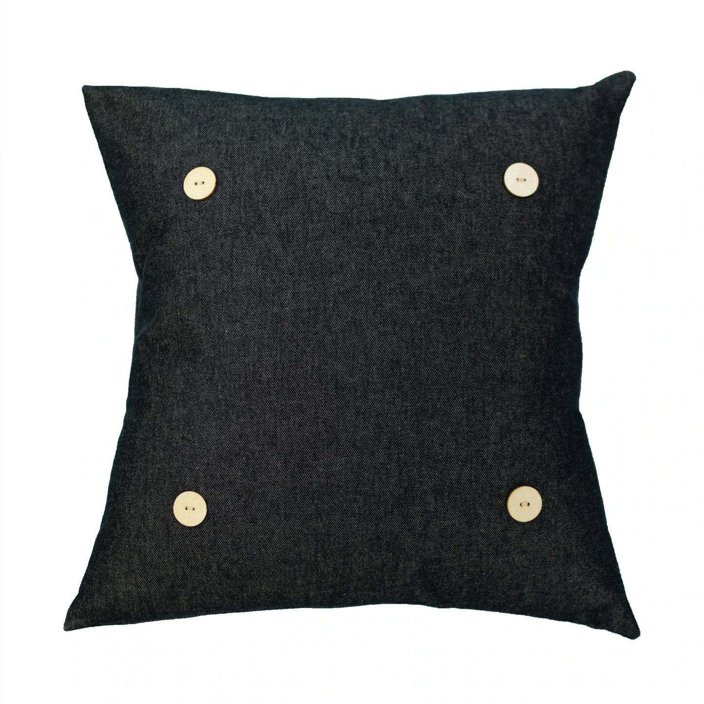Square Button Pillow w/ Swap